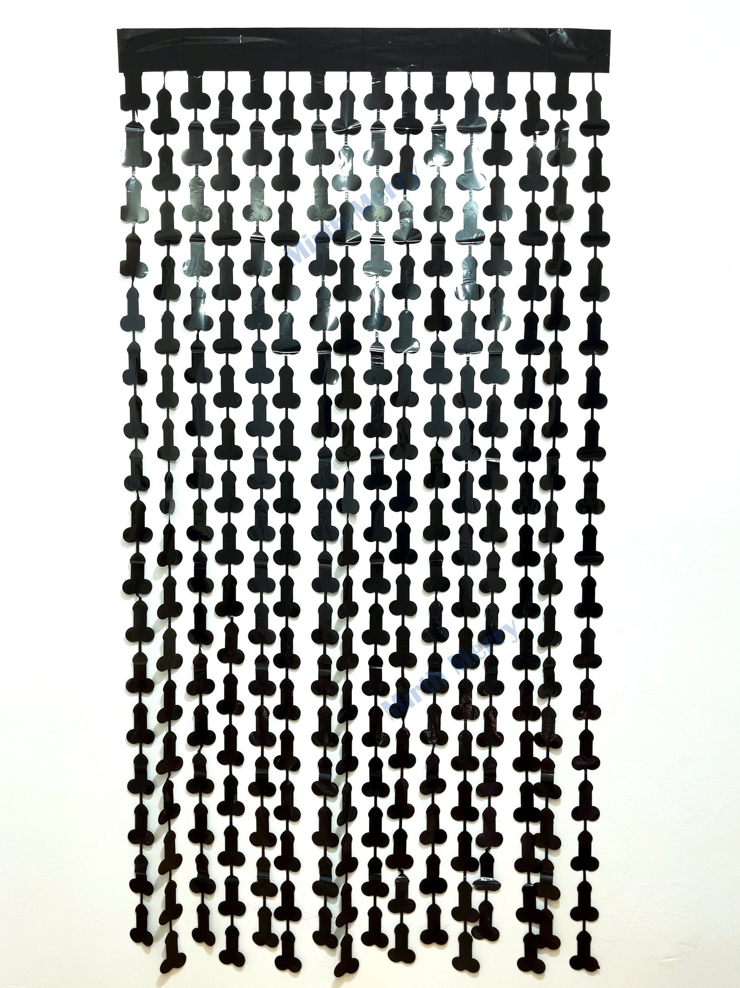 Pink Penis Foil Curtain | Foil Fringe Curtain Penis Tinsel, Hen Party Bridal Shower Backdrop, Birthday Backdrop, Photo Booth, Dick Favors