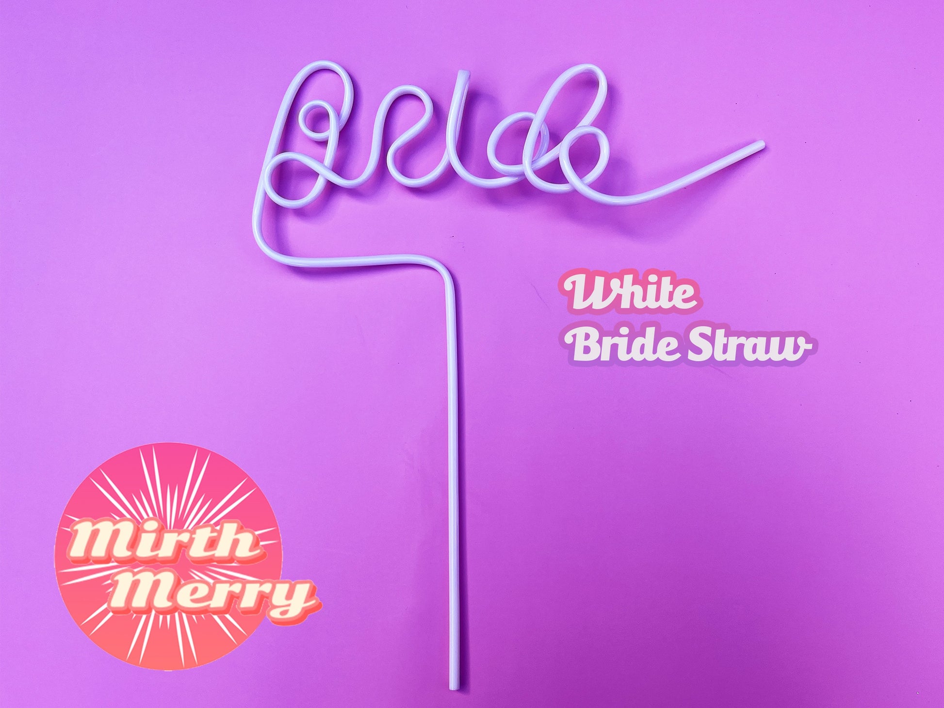 Bride Straw | Bachelorette Party Decorations | Bachelorette Party Favors | Bride To Be Gift | Bridal Shower | Hen Party Supplies