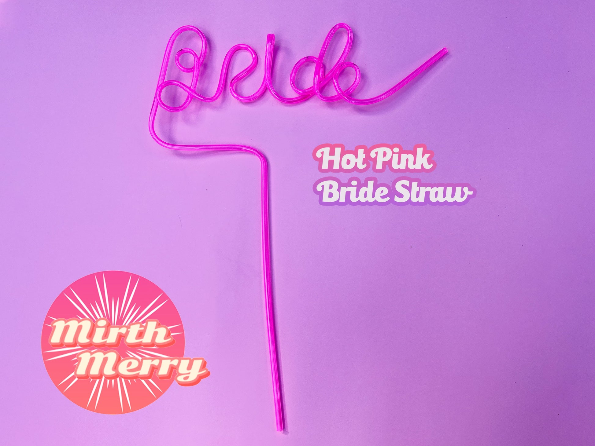 Bride Straw | Bachelorette Party Decorations | Bachelorette Party Favors | Bride To Be Gift | Bridal Shower | Hen Party Supplies