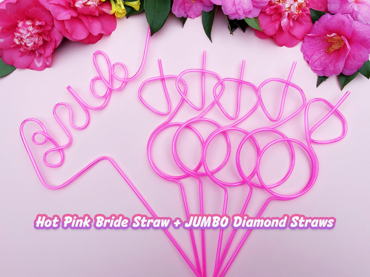 Bride Straw+Diamond Ring Straw | Bachelorette Party Favors | Bride To Be Gift | Hen Party Supplies, Bridal Shower + Party Decorations