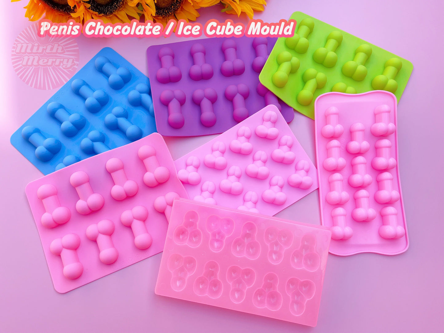 Penis Ice Cube Trays, Penis Chocolate Mold, Dick Ice Mold, Dick Chocolate Mold, Bachelorette Party Favors, Hen Party Favors, Ice Mold