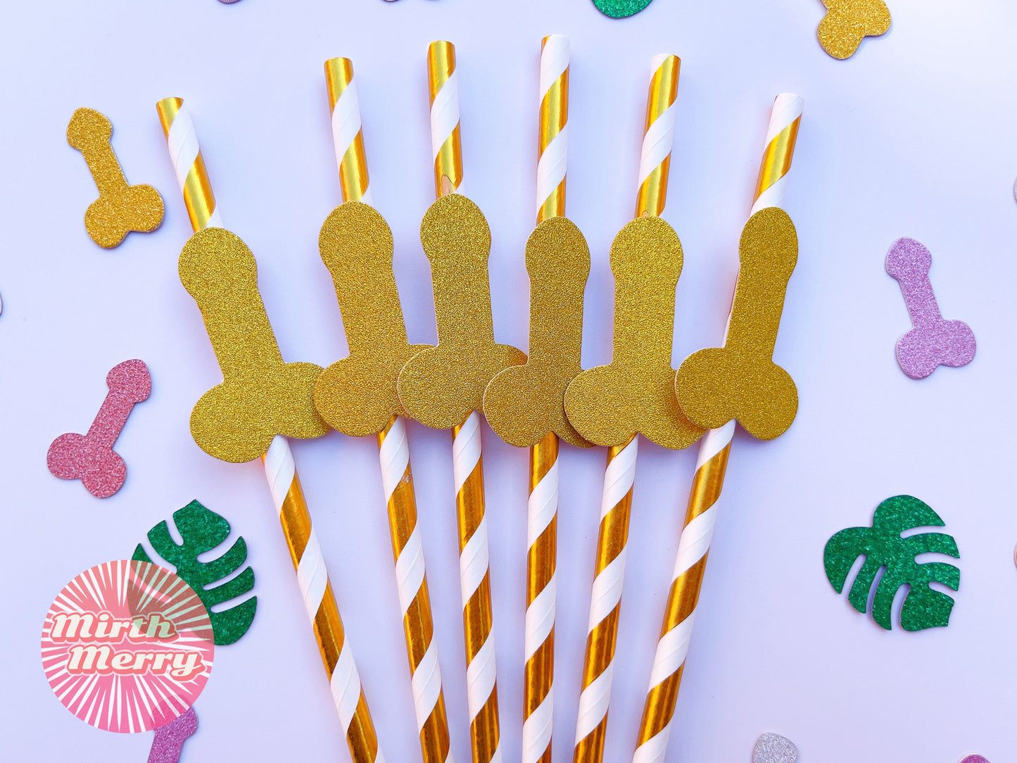 Penis Straws Bachelorette Party Hen Party Decoration Supplies, Party Favor Penis Confetti, Bridal Shower Wedding Drinking Game Bach Bash