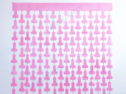 Black Penis Foil Curtain | Foil Fringe Curtain Penis Tinsel, Hen Party Bridal Shower Backdrop, Birthday Backdrop, Photo Booth, Dick Favors