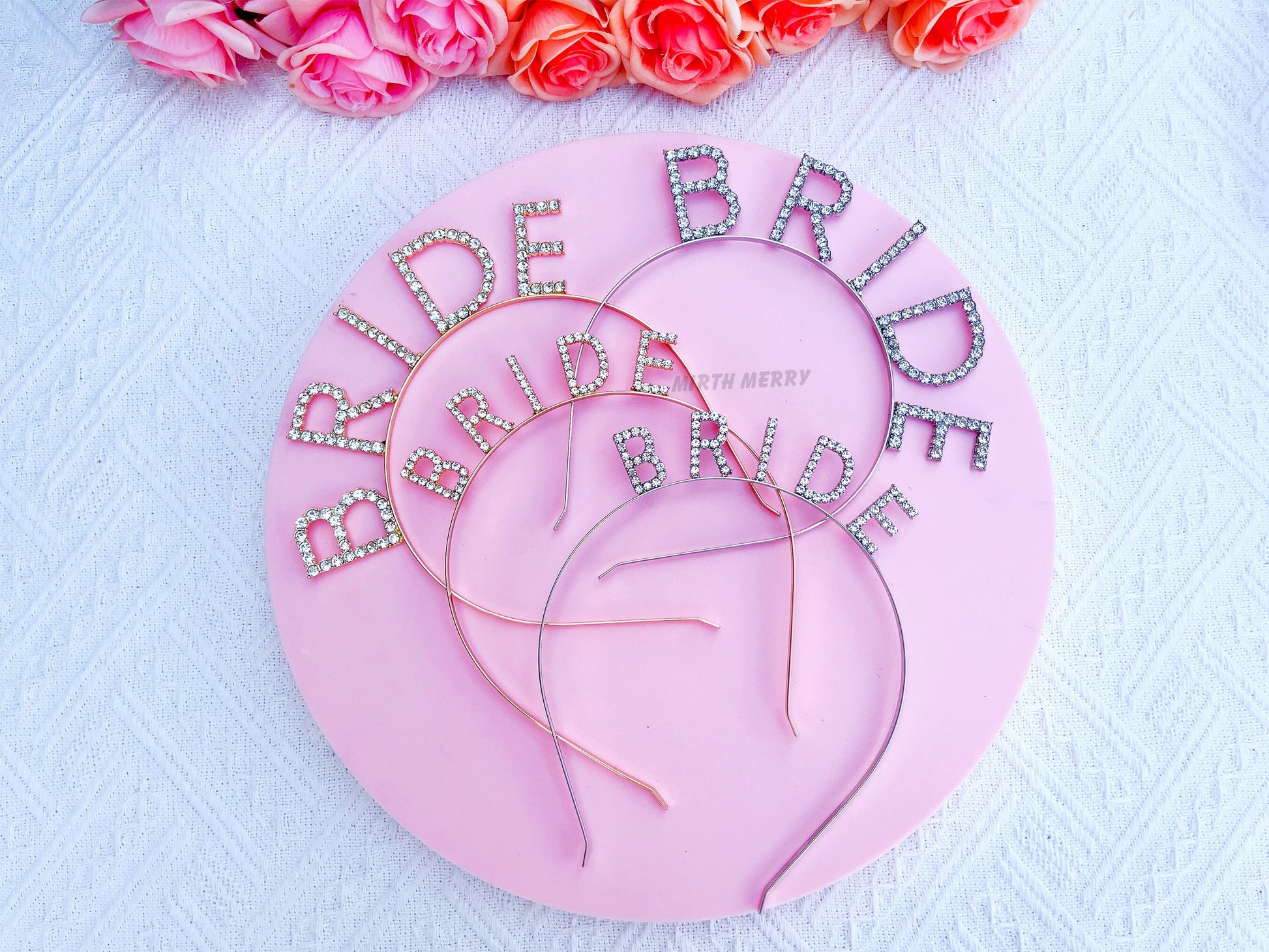 Bride Headband, Bridal Tiara, Silver Diamante Bride Head Band, Hen Party, Bride to Be Headband , Bride to Be, Bride Tribe, Team Bride