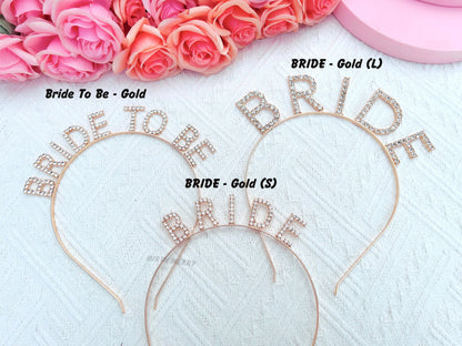 Bride Headband, Bridal Tiara, Silver Diamante Bride Head Band, Hen Party, Bride to Be Headband , Bride to Be, Bride Tribe, Team Bride