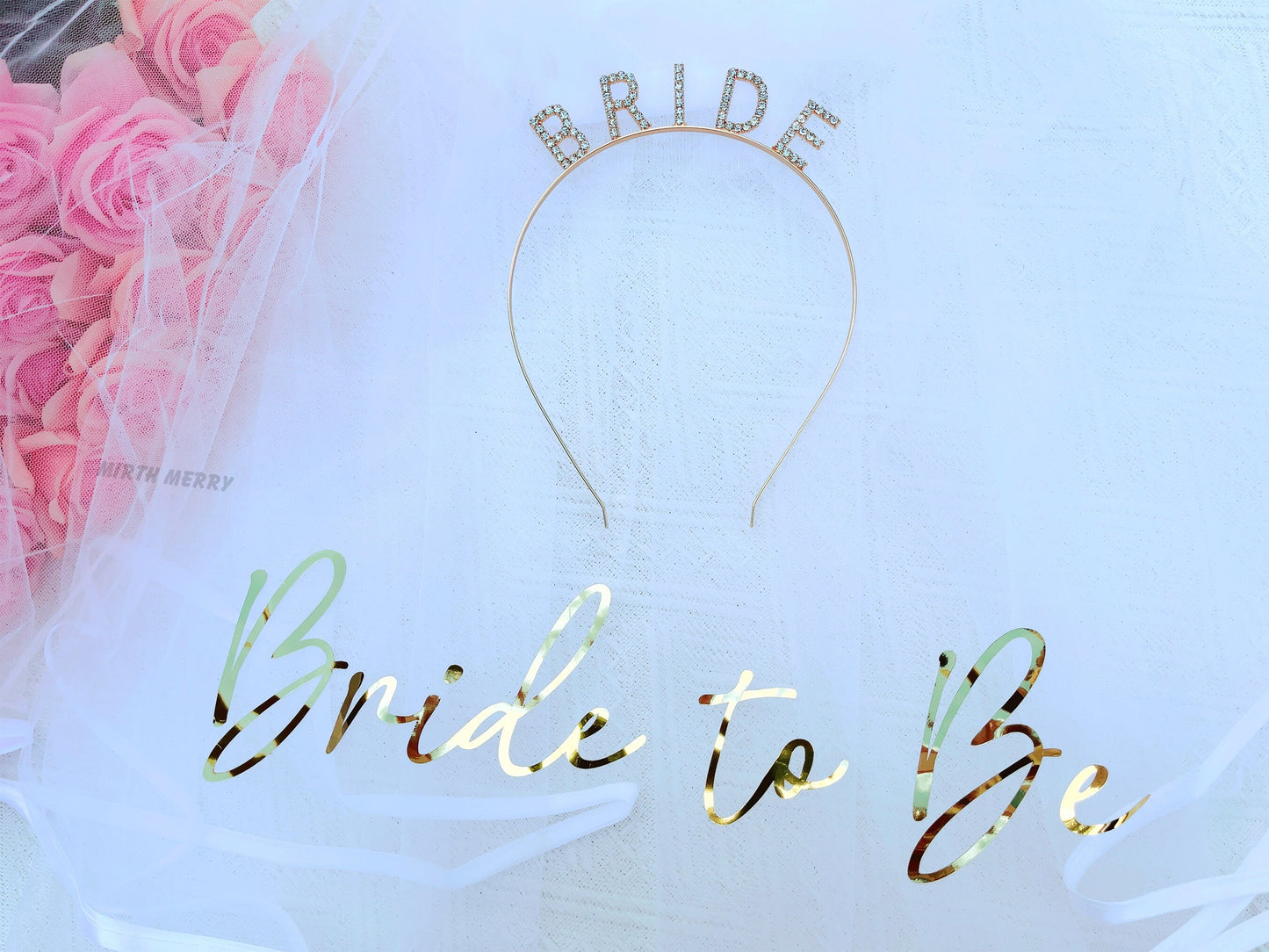 Bride Headband, Bridal Tiara, Silver Diamante Bride Head Band, Hen Party, Bride to Be Headband , Bride to Be, Bride Tribe, Team Bride